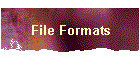 File Formats